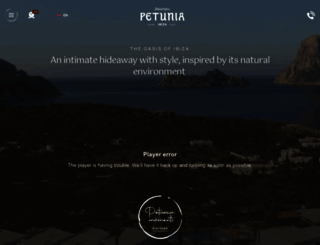 petuniaibiza.com screenshot