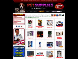 petvet-supply.com screenshot