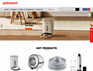 petwantpetproducts.com screenshot