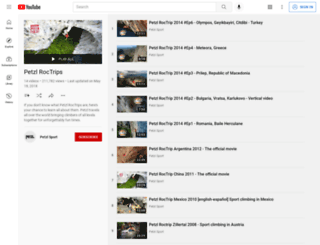 petzl-roctrip.com screenshot