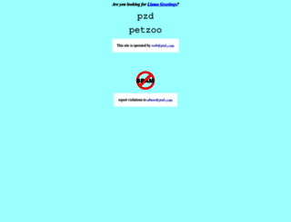 petzoo.com screenshot