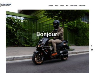 peugeot-motocycles.com.cy screenshot