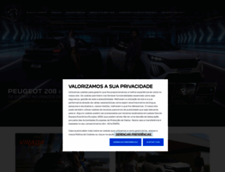 peugeot.com.br screenshot