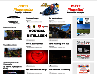 pewinieuws.nl screenshot