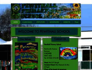 pewithall.org.uk screenshot