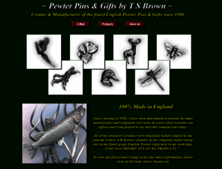 pewterpins.net screenshot