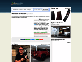 pexcard.com.clearwebstats.com screenshot