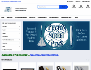 peytonstreetpens.com screenshot