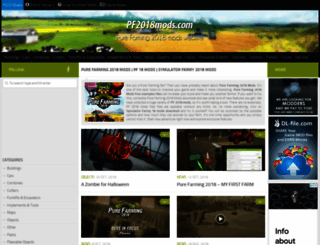 pf2018mods.com screenshot