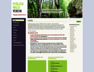 pfaelzerwaldverein-hauenstein.de screenshot