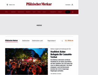 pfaelzischer-merkur.de screenshot