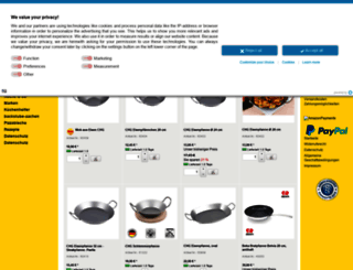 pfannenkauf.de screenshot