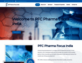 pfcpharma.com screenshot