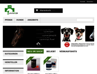 pferde-apotheke24.de screenshot