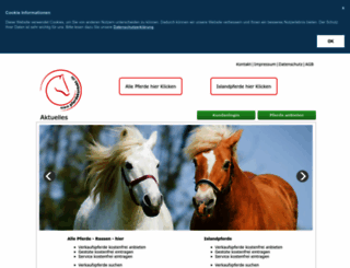 pferdekontakt.de screenshot
