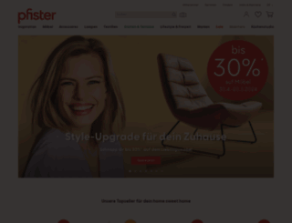 pfister.ch screenshot