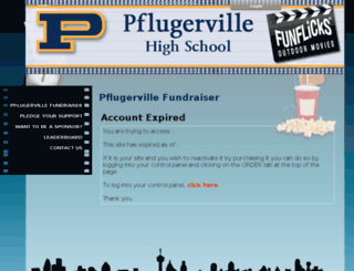 pflugerville.myevent.com screenshot
