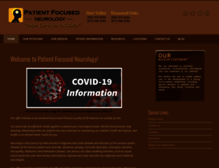 pfneurology.com screenshot