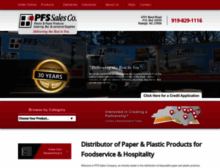 pfssales.com screenshot