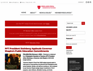 pft.org screenshot