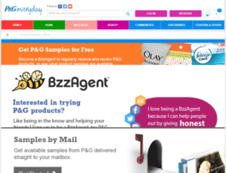 pgbrandsampler.com screenshot