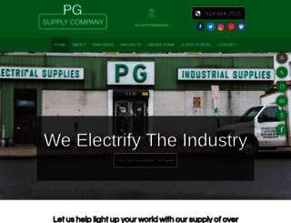 pgelectricalsupply.com screenshot