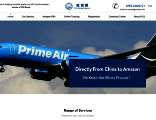 pgs-exp.com screenshot