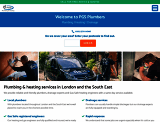 pgs-plumbers.co.uk screenshot