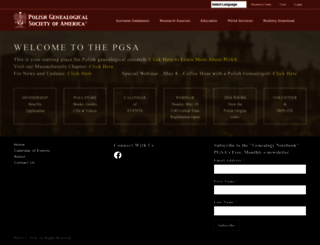 pgsa.org screenshot