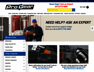 pgttruckparts.com screenshot