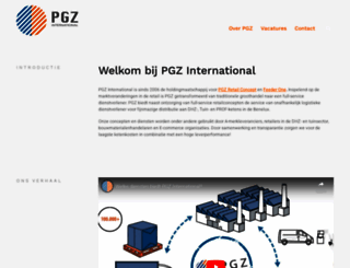 pgzinternational.com screenshot