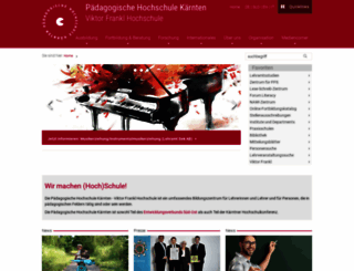 ph-kaernten.ac.at screenshot