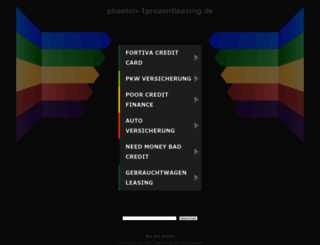 phaeton-1prozentleasing.de screenshot