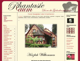 phantasieraum.de screenshot