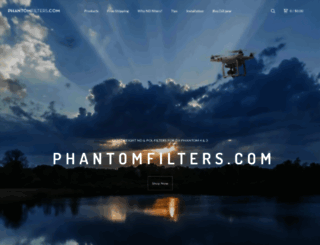 phantomfilters.bigcartel.com screenshot