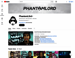 phantoml0rd.com screenshot