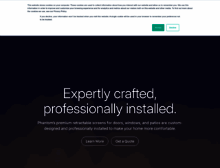 phantomscreens.com screenshot