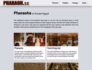 pharaoh.se screenshot
