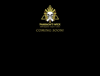 pharaohswick.com screenshot