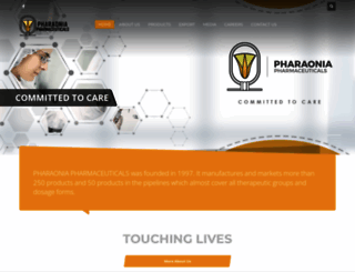 pharaoniapharma.com screenshot