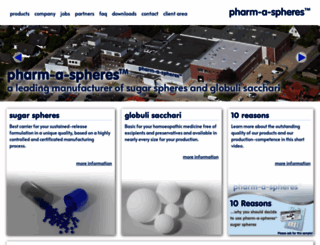 pharm-a-spheres.com screenshot