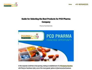 pharma-franchisee-india.yolasite.com screenshot