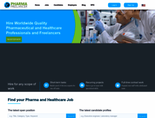 pharma-freelancer.com screenshot