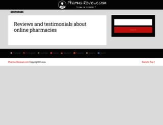 pharma-reviews.com screenshot
