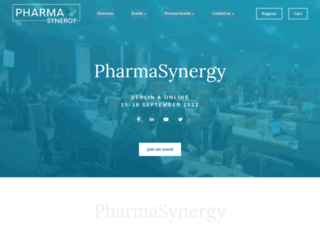 pharma-synergy-conference.com screenshot