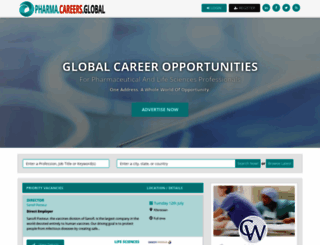 pharma.careers.global screenshot