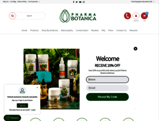 pharmabotanica.com.au screenshot