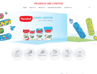 pharmacarelimited.com screenshot