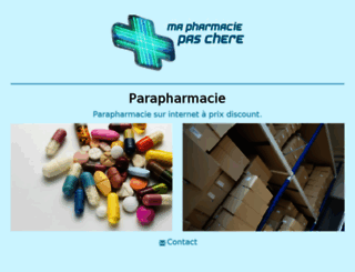 pharmacie-pas-chere.com screenshot