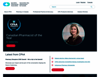 pharmacists.ca screenshot